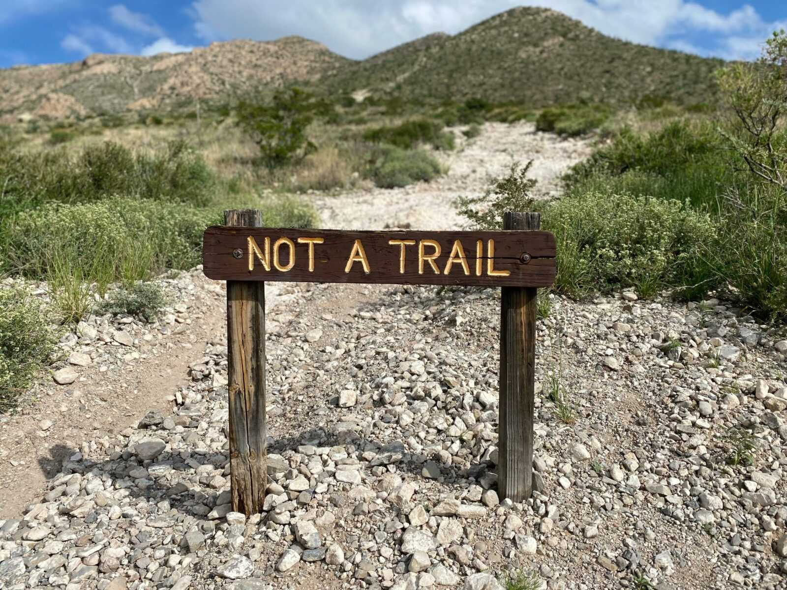 trail etiquette basics