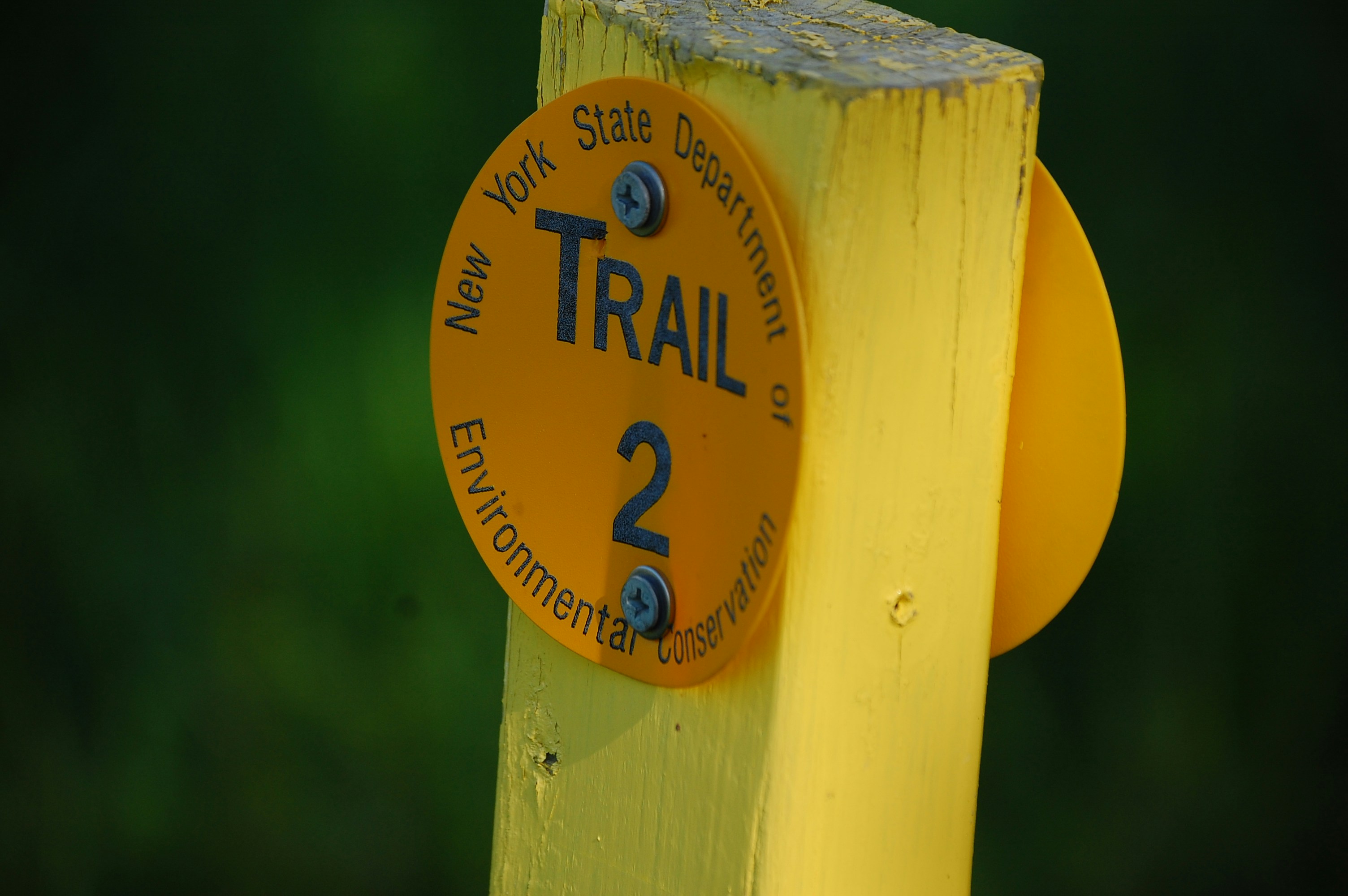 trail markers