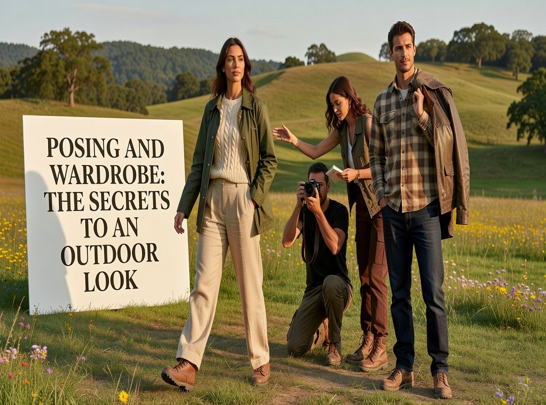 Posing & Wardrobe: The Secrets to an 'Adorable' Outdoor Look